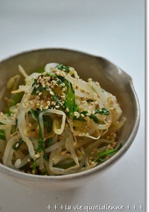 常備菜☆もやしと青菜のオイスラー和え-レシピのメイン写真