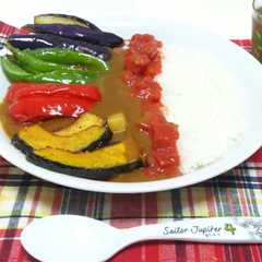 夏野菜カレー-レシピのメイン写真
