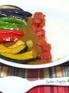 夏野菜カレー-レシピのメイン写真