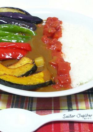 夏野菜カレー-レシピのメイン写真