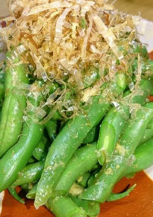 簡単うまい♪いんげん豆のしょうが醤油和え-レシピのメイン写真
