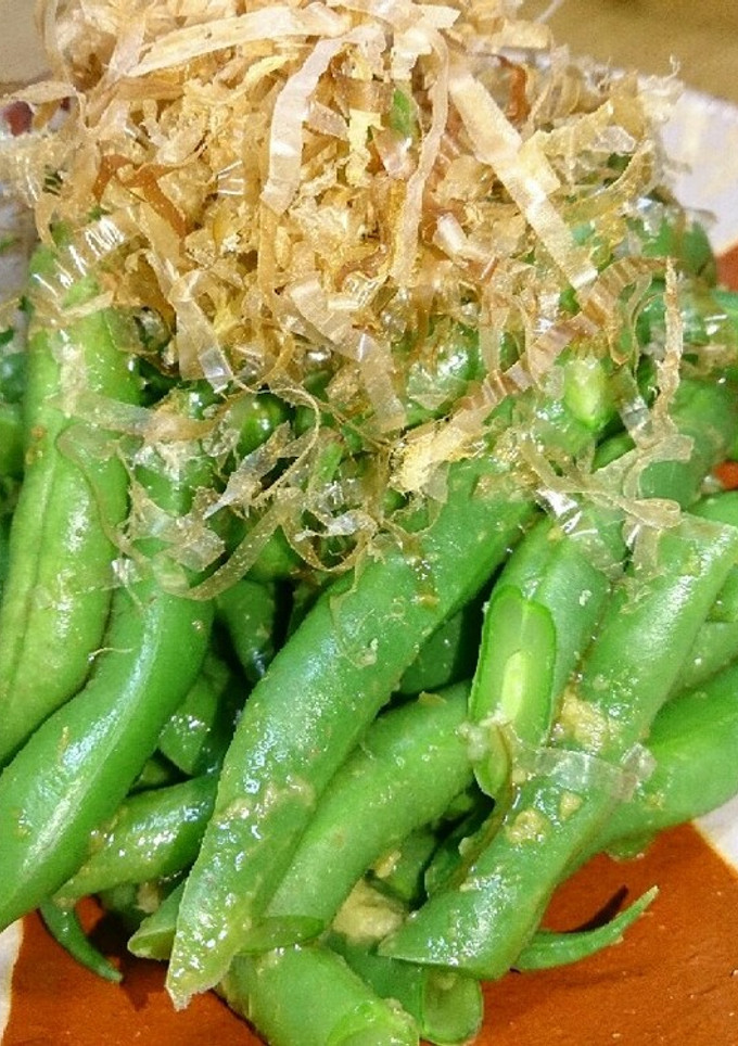 簡単うまい♪いんげん豆のしょうが醤油和え-レシピのメイン写真