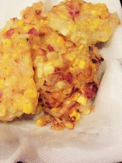 とうもろこしとベーコンのかき揚げ-レシピのメイン写真