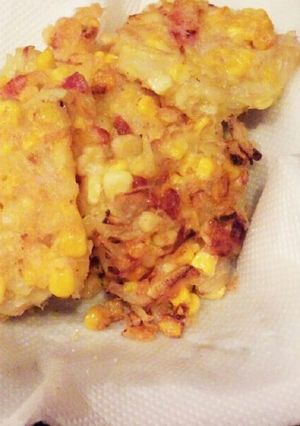 とうもろこしとベーコンのかき揚げ-レシピのメイン写真