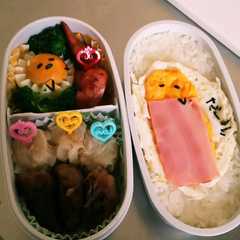 ぐでたま弁当-レシピのメイン写真