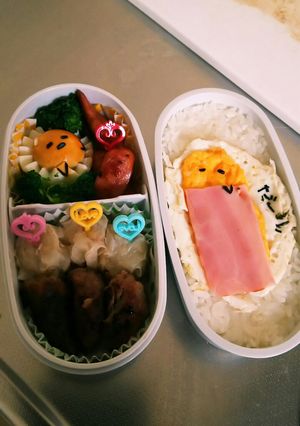 ぐでたま弁当-レシピのメイン写真