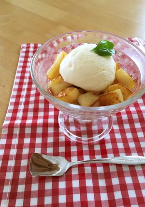 カルピス風味のアップルパフェ-レシピのメイン写真