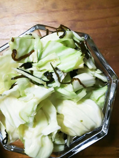 きゃべつと塩昆布だけの箸休め-レシピのメイン写真