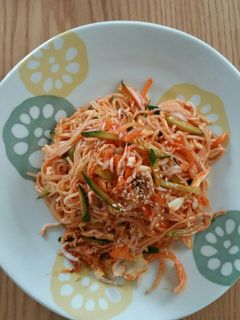 夏にうれしい甘辛麺-レシピのメイン写真