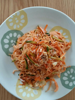 夏にうれしい甘辛麺-レシピのメイン写真