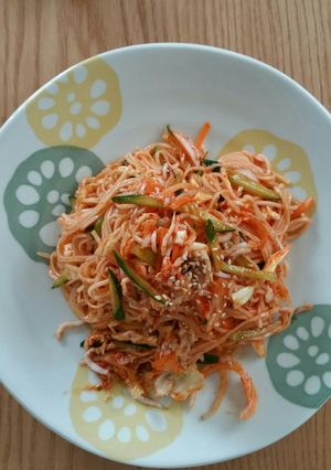 夏にうれしい甘辛麺-レシピのメイン写真