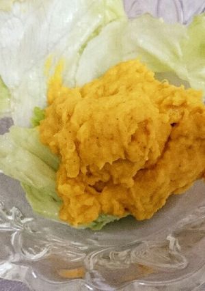 カレースパイス!!!カボチャサラダ⭐-レシピのメイン写真