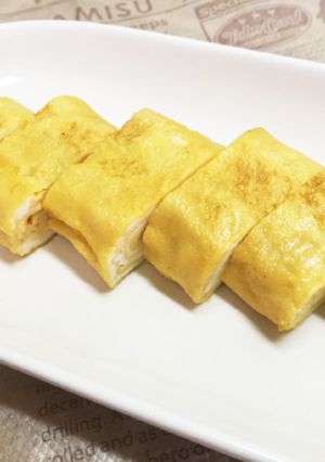 お弁当に最適！冷凍しても美味しい卵焼き-レシピのメイン写真
