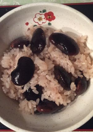 花豆の赤飯-レシピのメイン写真