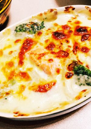 ＊鮭と野菜のグラタン＊-レシピのメイン写真