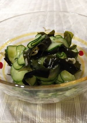 塩もみの手間なし！きゅうりの酢の物☆-レシピのメイン写真