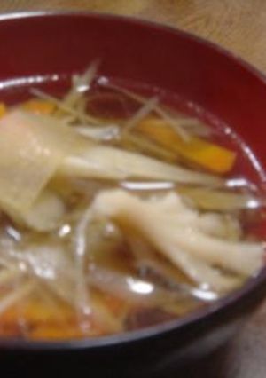 温ま~るごぼうときのこのけんちん汁-レシピのメイン写真