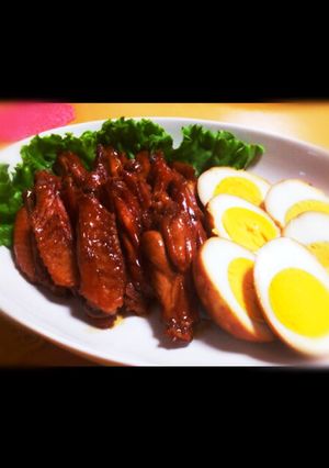 ♪おうち居酒屋♪手間なし♪手羽肉の甘辛煮-レシピのメイン写真