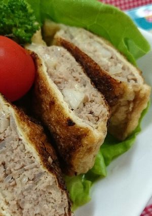♢揚げない♬お揚げさんメンチ♢-レシピのメイン写真