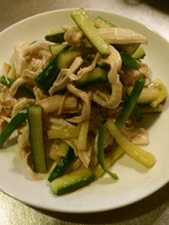 鶏胸肉と夏野菜のさっぱり和え-レシピのメイン写真