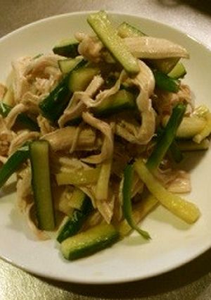 鶏胸肉と夏野菜のさっぱり和え-レシピのメイン写真