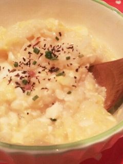 胃に優しい☆簡単☆豆腐と卵のおじや-レシピのメイン写真