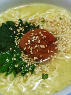 さっぱり梅塩ラーメン-レシピのメイン写真