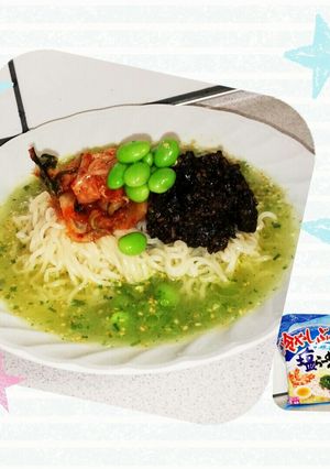 ピリ辛冷たい塩ラーメン-レシピのメイン写真