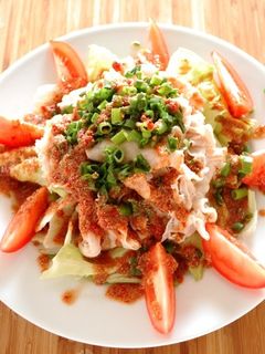ピリ辛☆豚しゃぶサラダ☆-レシピのメイン写真