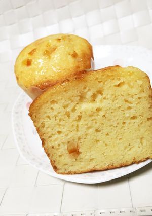 HMでヨーグルトとオレンジピールのケーキ-レシピのメイン写真