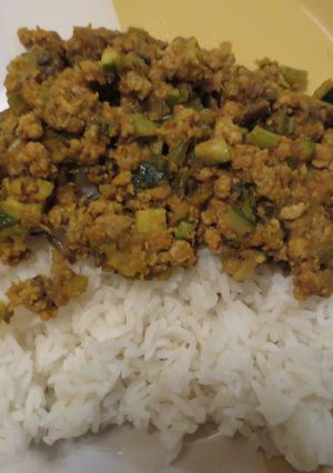 野菜たっぷりキーマカレー@アメリカ-レシピのメイン写真