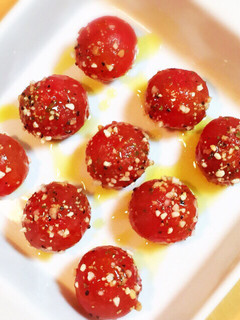 ピリ辛☆ミニトマトのレモン風味サラダ漬け-レシピのメイン写真
