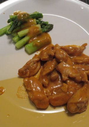 チキンのオレンジソースソテー@アメリカ-レシピのメイン写真
