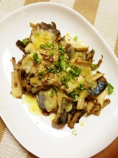 味付けさば缶ときのこのチーズ焼き-レシピのメイン写真