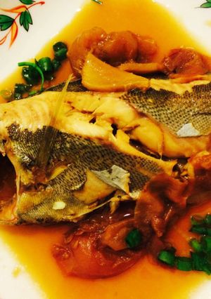 魚の梅煮付け♪鯛ムツいさきアラでも♡-レシピのメイン写真