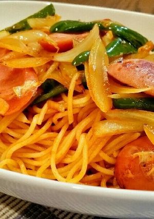 簡単、美味しい～♪昔ながらのナポリタン-レシピのメイン写真