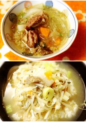 牛すじの韓国風スープ(コムタン風？)-レシピのメイン写真