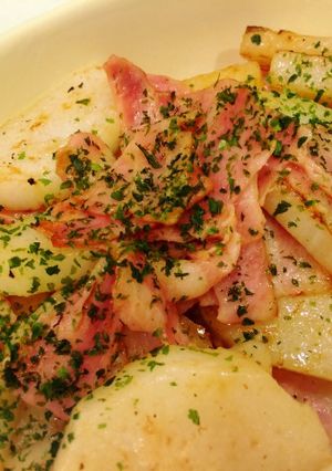 ＊長芋とベーコンのバターポン酢炒め＊-レシピのメイン写真
