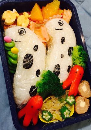 キャラ弁☆ちんあなごオニギリ-レシピのメイン写真