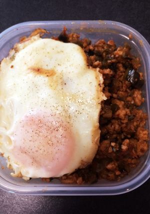 ガパオライス風お弁当-レシピのメイン写真