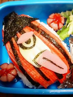 キャラ弁 妖怪ウォッチ から傘オバケ弁当-レシピのメイン写真