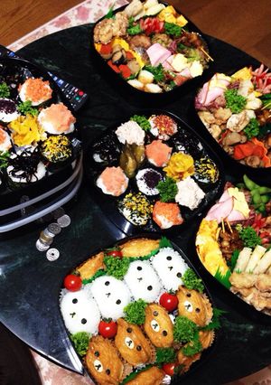運動会お弁当 リラックマおにぎり-レシピのメイン写真