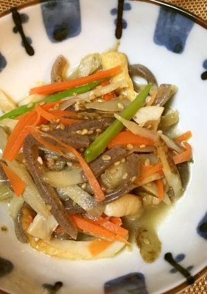 ✿ごぼうと糸こんにゃくのお惣菜✿-レシピのメイン写真