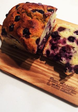 ブルーベリーのカルピス風味パウンドケーキ-レシピのメイン写真