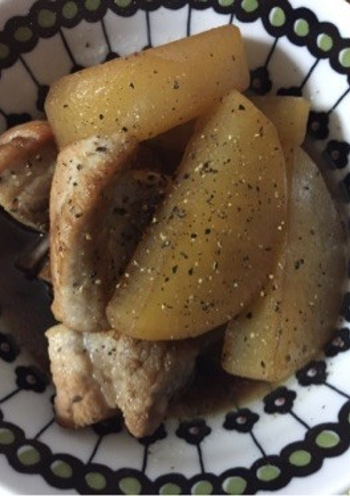 スペアリブと大根のうま煮物♡-レシピのメイン写真