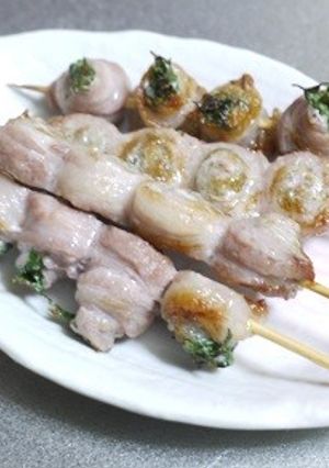 豚バラで焼き鳥風♪-レシピのメイン写真