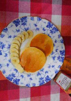 いつもの味に飽きたら☆紅茶のホットケーキ-レシピのメイン写真