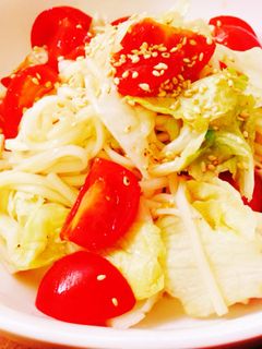 乾麺で☆冷やしうどん-レシピのメイン写真