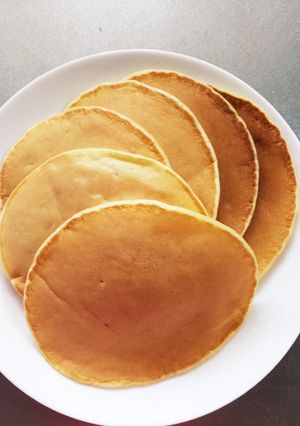 簡単♪モチっとパンケーキ-レシピのメイン写真