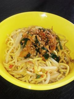 簡単☆汁なし担担麺-レシピのメイン写真
